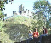 Corfe from the river